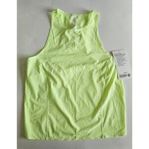 Lululemon swift ventilated racerback running tank faded zap 6 NWT